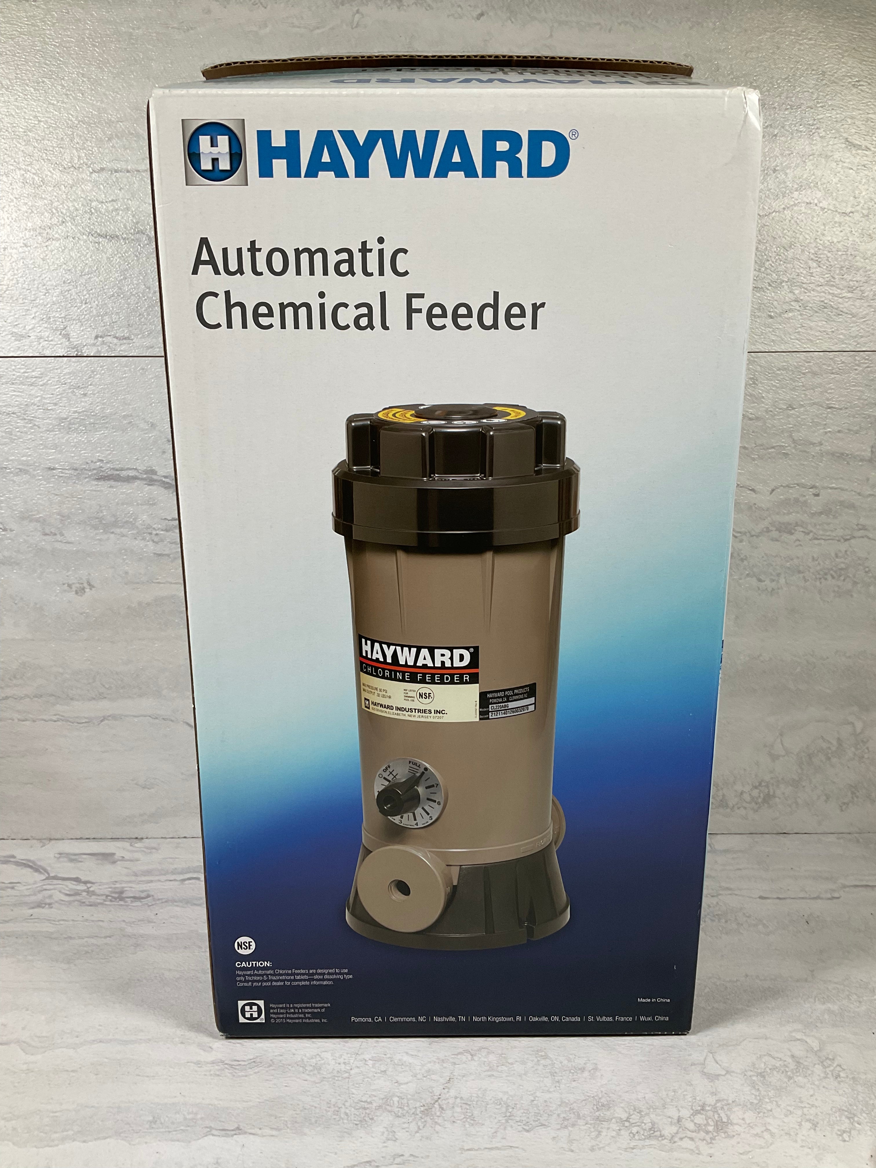 Hayward CL100 Automatic Chlorine Feeder (6975556157623)
